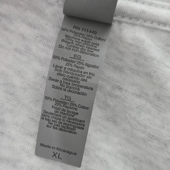 Next Level Apparel Jaw Ready For This Shark Graphic Tee Women's XL - Picture 5 of 5